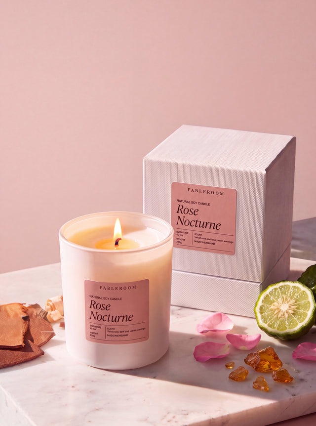 Rose Nocturne Soy Wax Candle