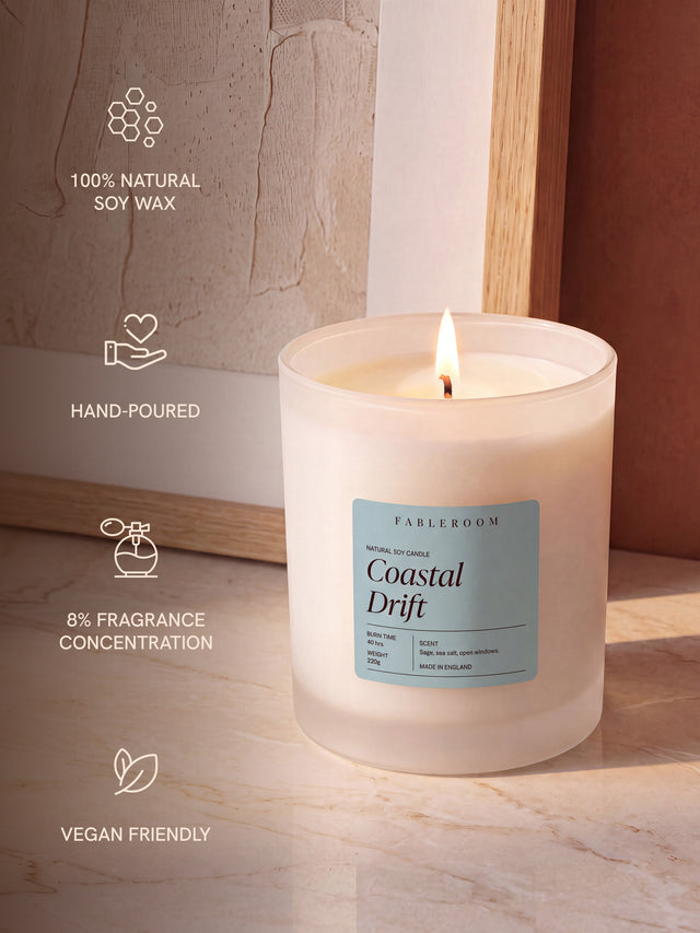 Coastal Drift Candle & Diffuser Set