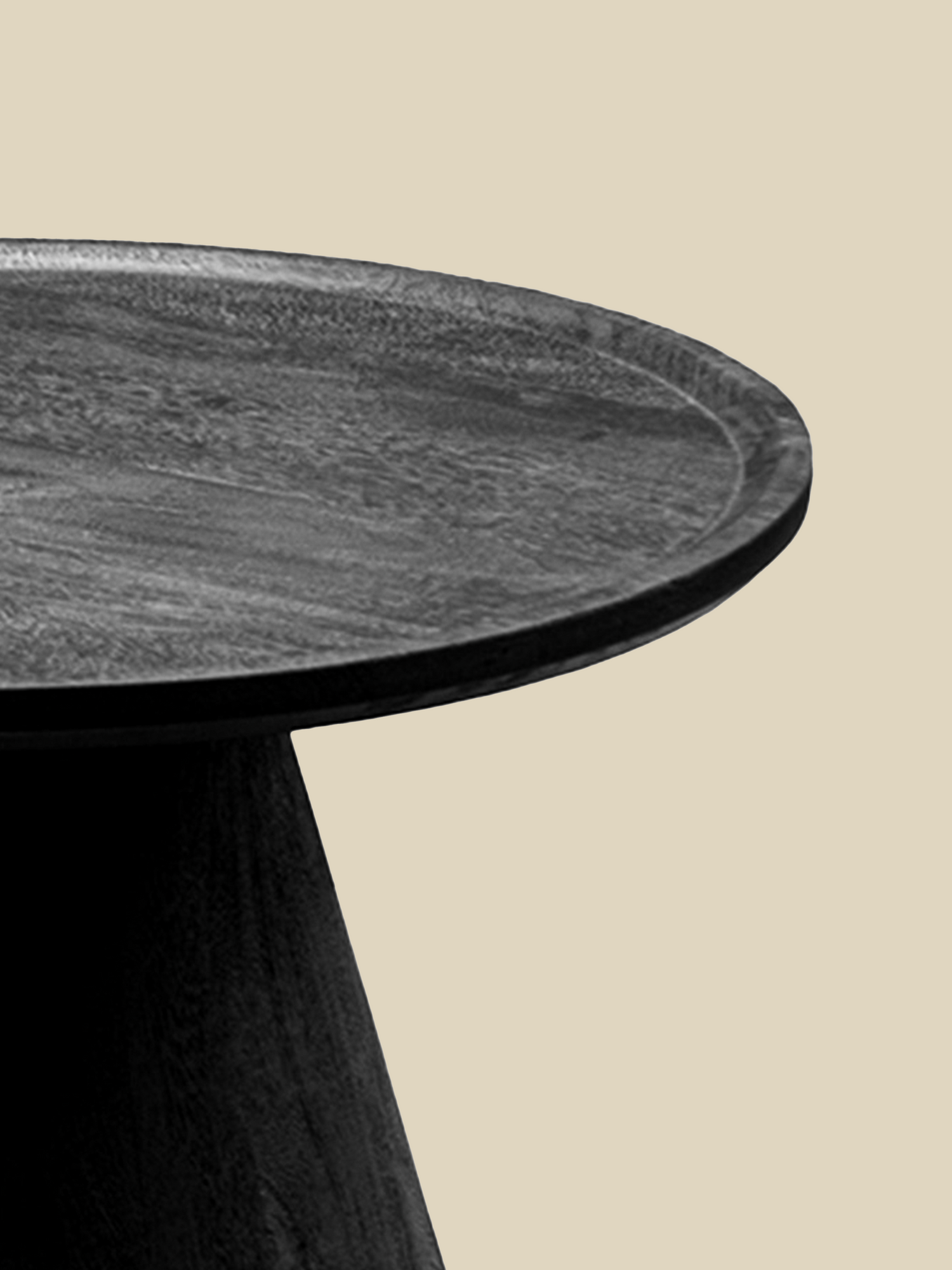 Riven Pedestal Coffee Table