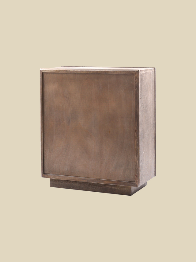 Harmony Mango Wood Cabinet - Grey