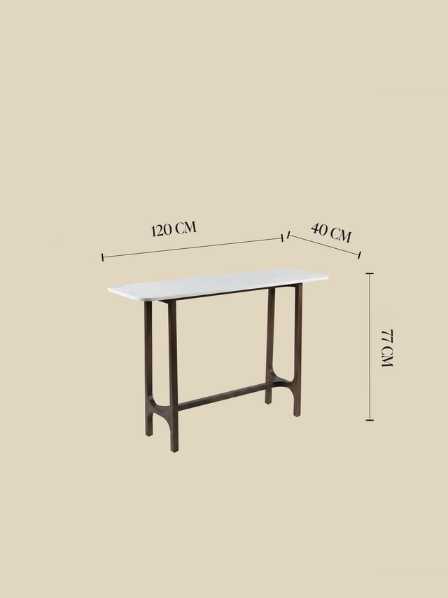 Simon Marble Console Table