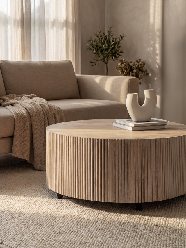 Nicole Mango Wood Coffee Table