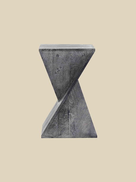 Zyra Z-Shaped Side Table