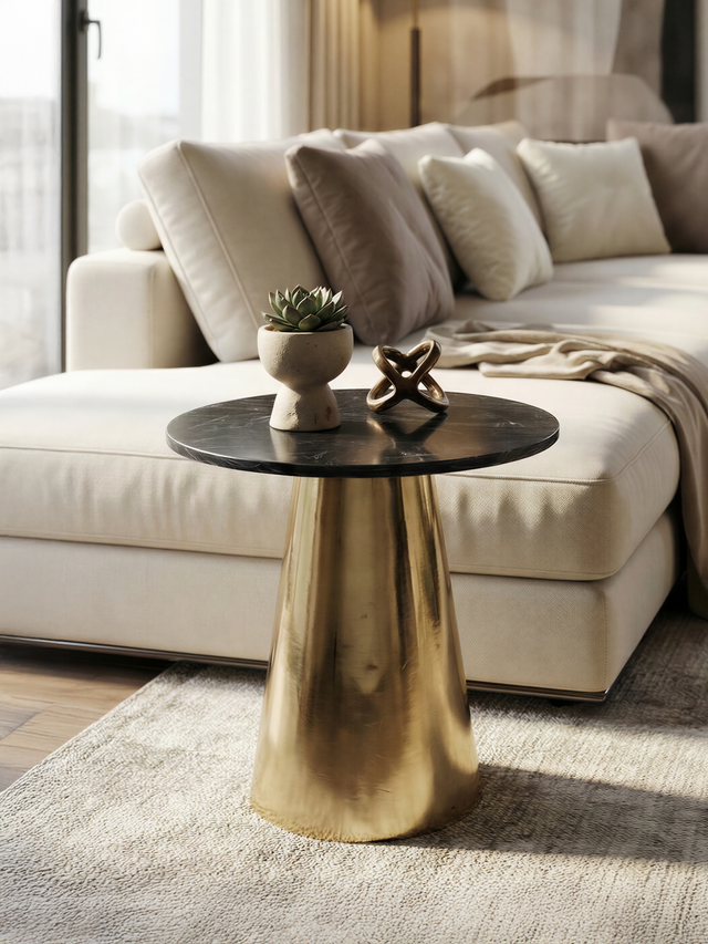 Hannah Marble Side Table