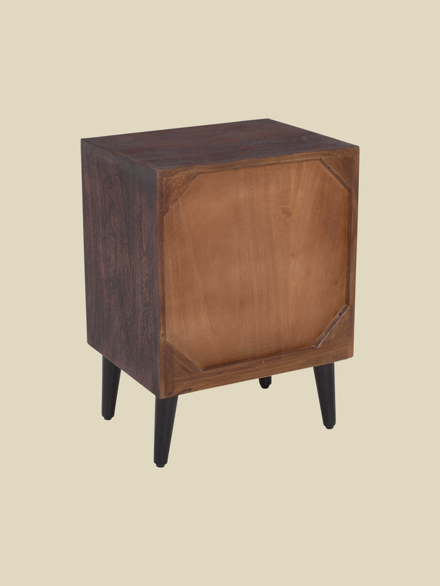 Zina Wooden Bedside Table