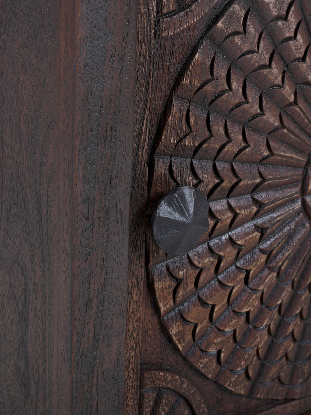 Zina Wooden Bedside Table