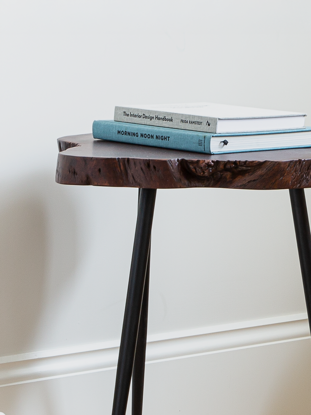 Logan Organic Shape Side Table - Large