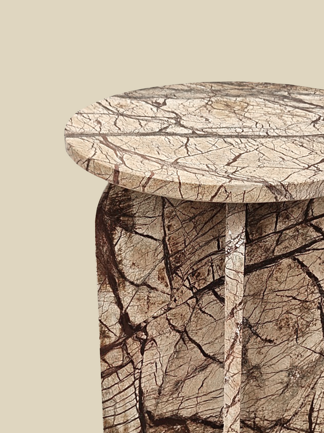 Petra Marble Side Table