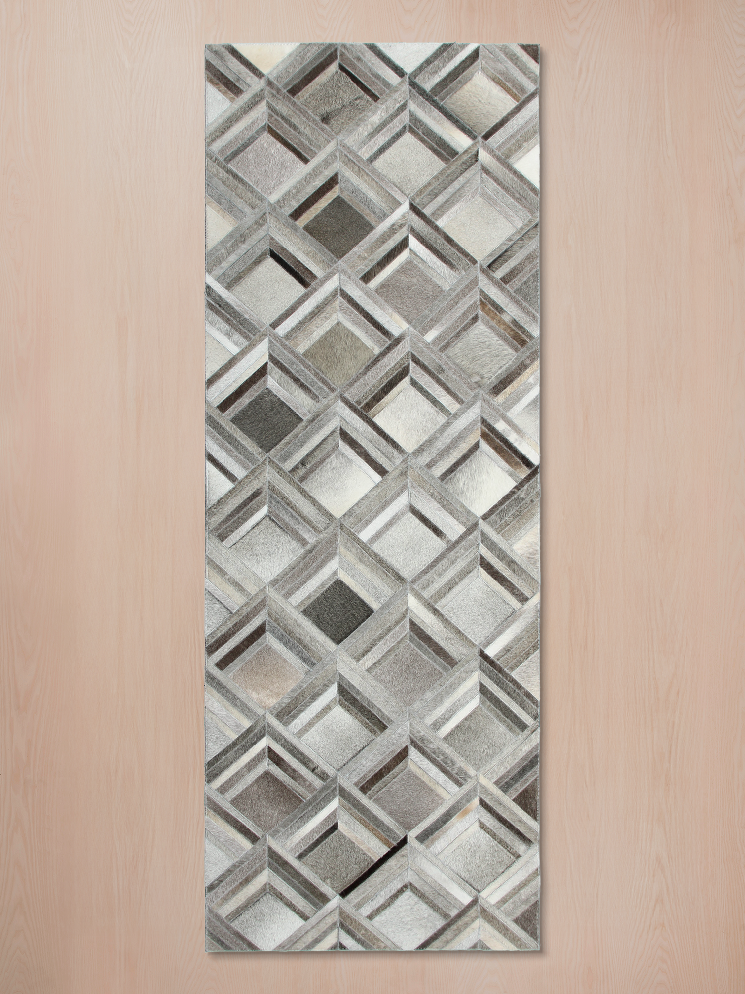 Ashen Hide & Wool Rug