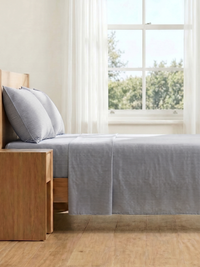 Nico Organic Cotton Flat Sheet Set