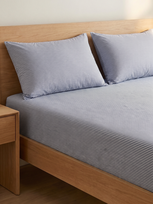 Nico Organic Cotton Fitted Sheet Set