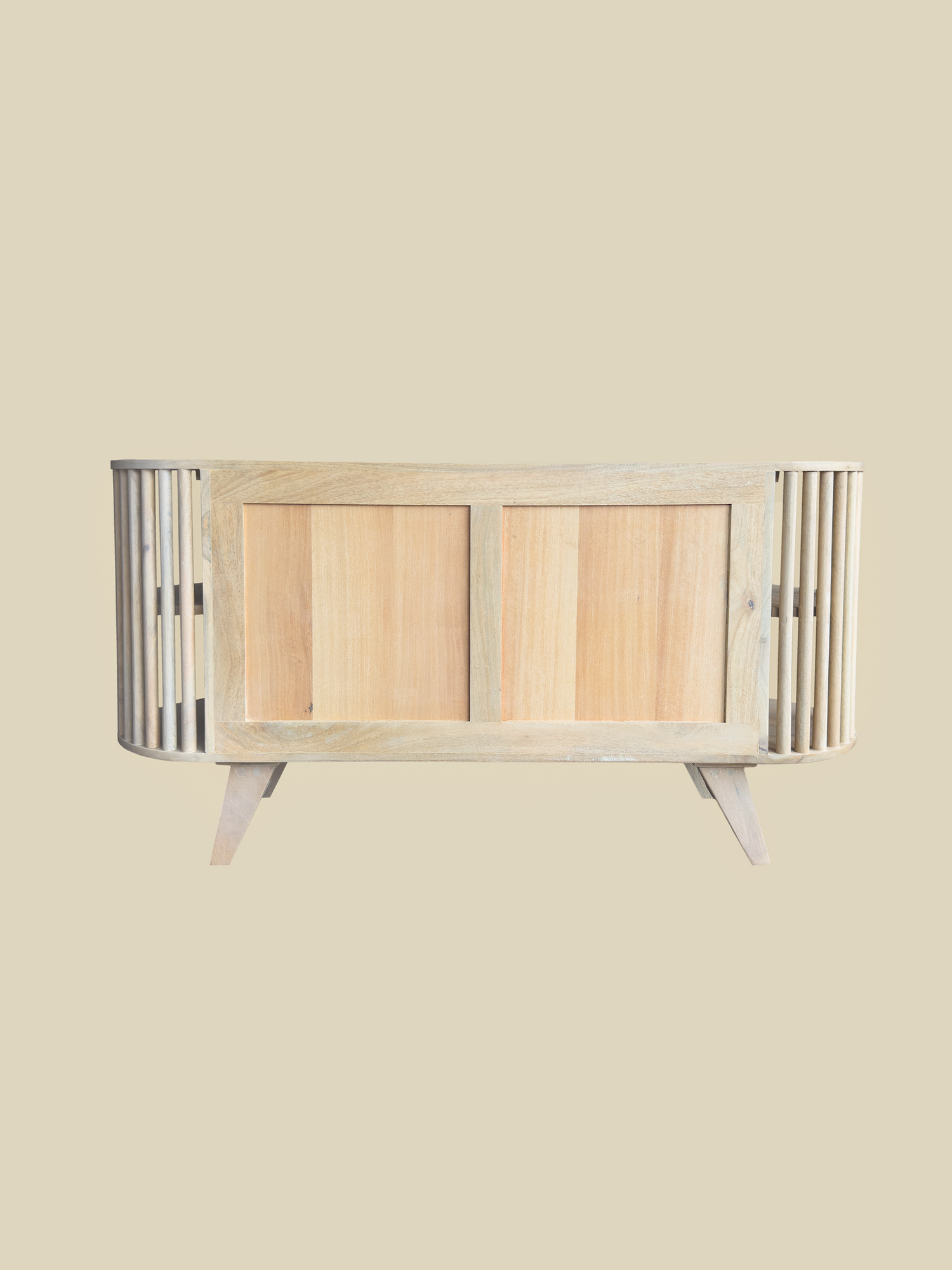 Sierra Two Door Wooden Cabinet - Natural