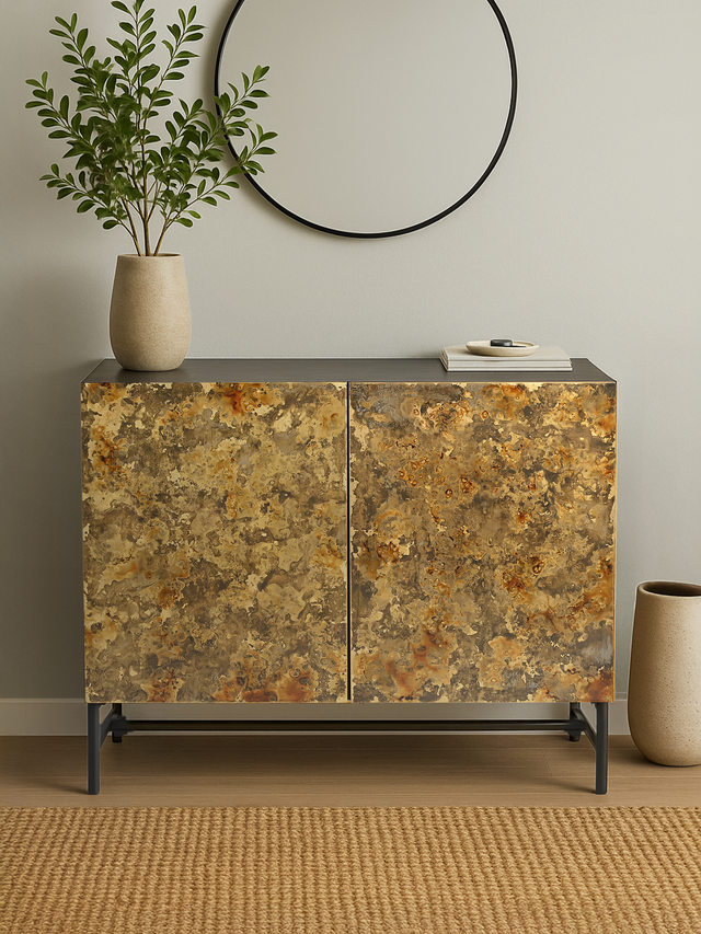 Nova Two-Door Iron Cabinet