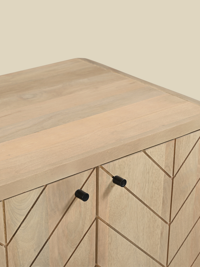 Cayman Two Door Wooden Cabinet