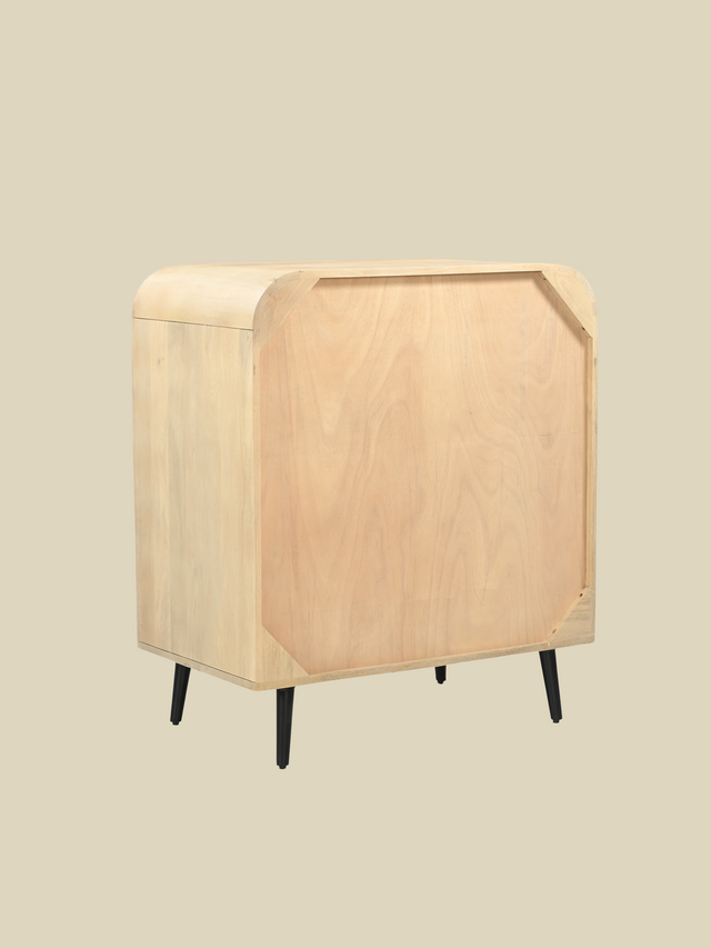 Cayman Three Drawer Wooden Chest