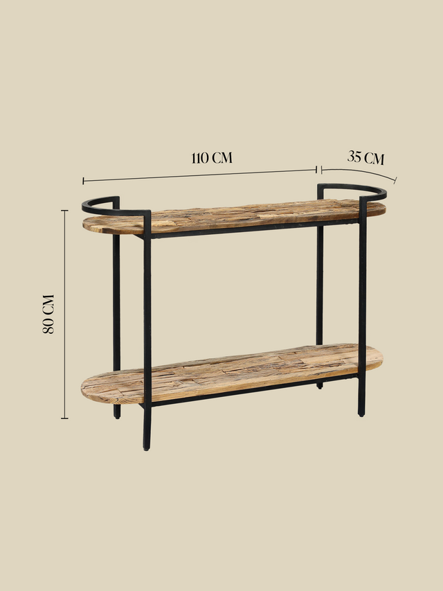 Duke Reclaimed Wood Console Table
