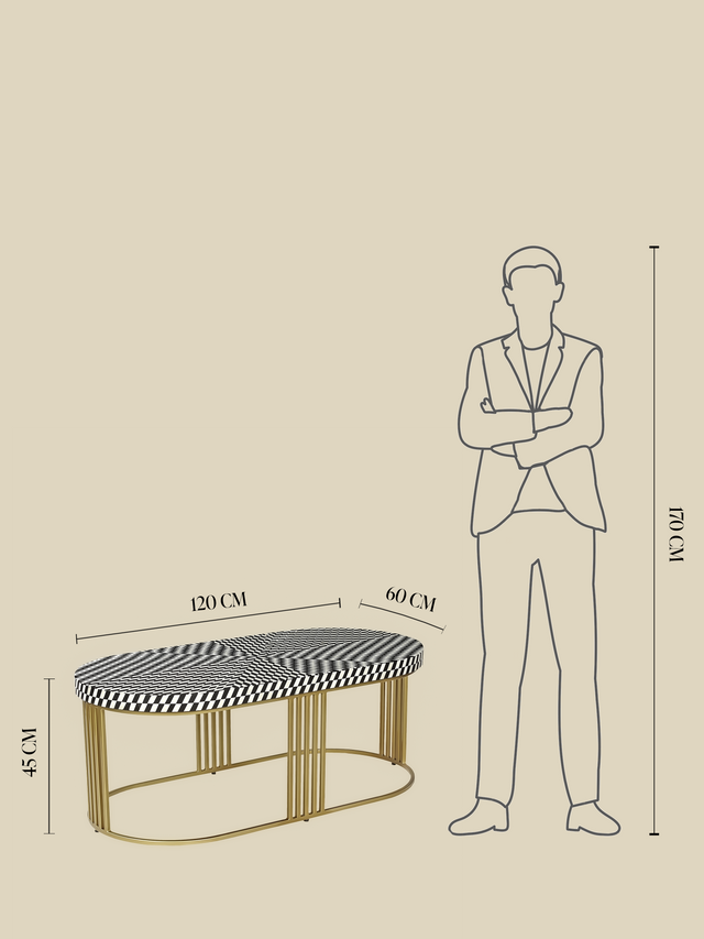 Anna Bone Inlay Coffee Table