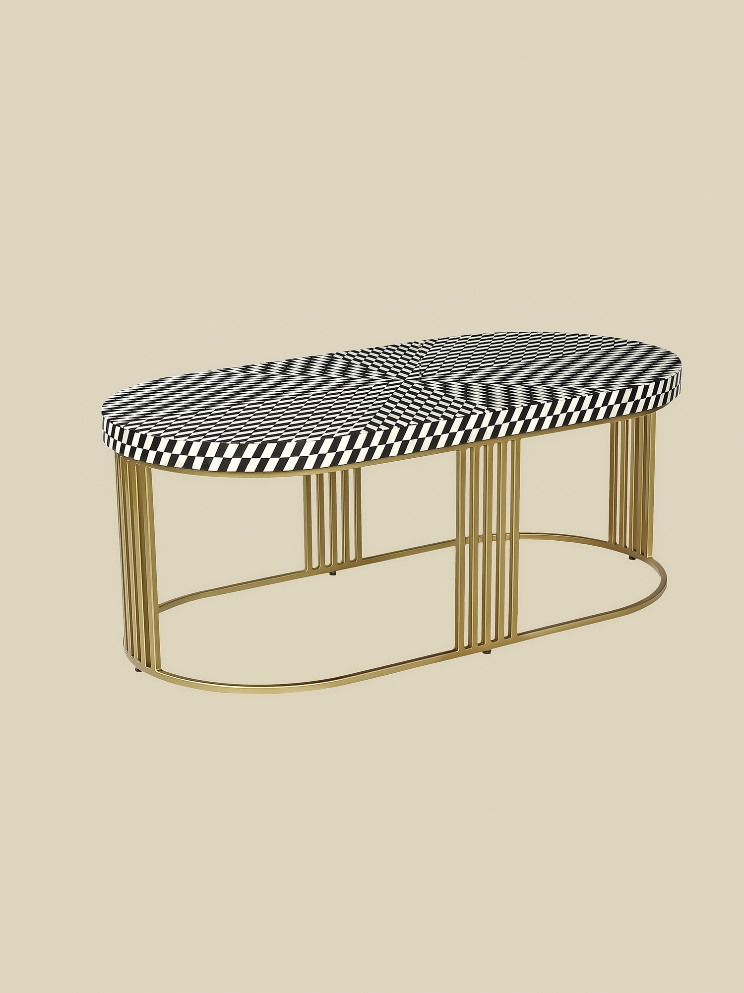 Anna Bone Inlay Coffee Table