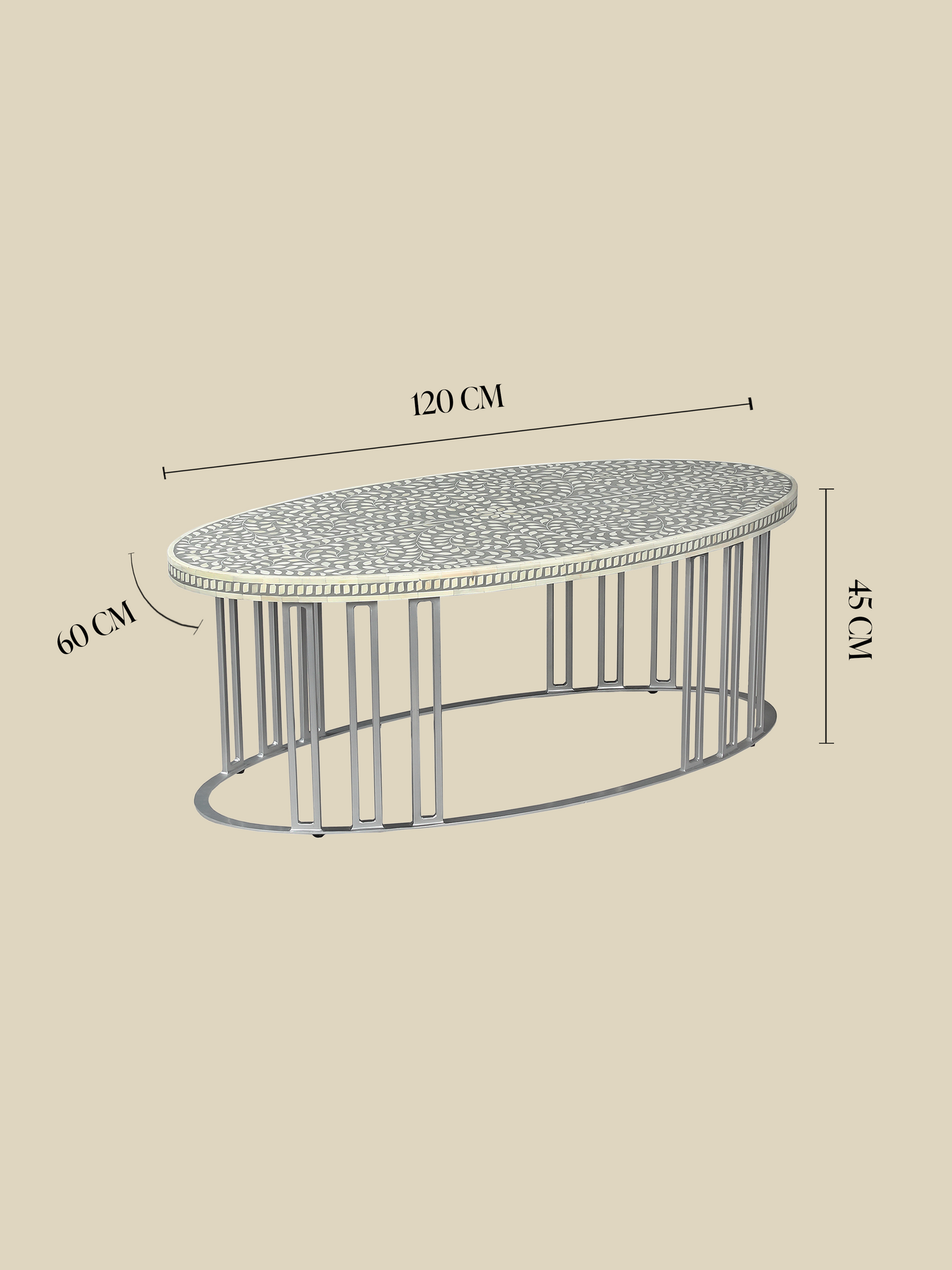 Karen Bone Inlay Coffee Table