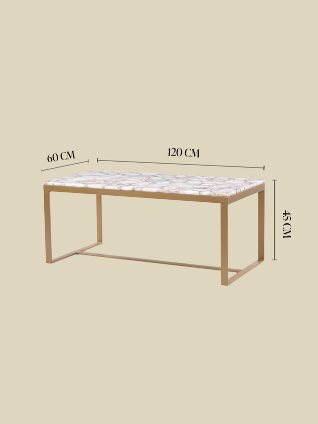 Aurelle Agate Coffee Table