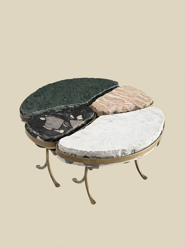 Ethan Terrazzo Coffee Table – Set of 4