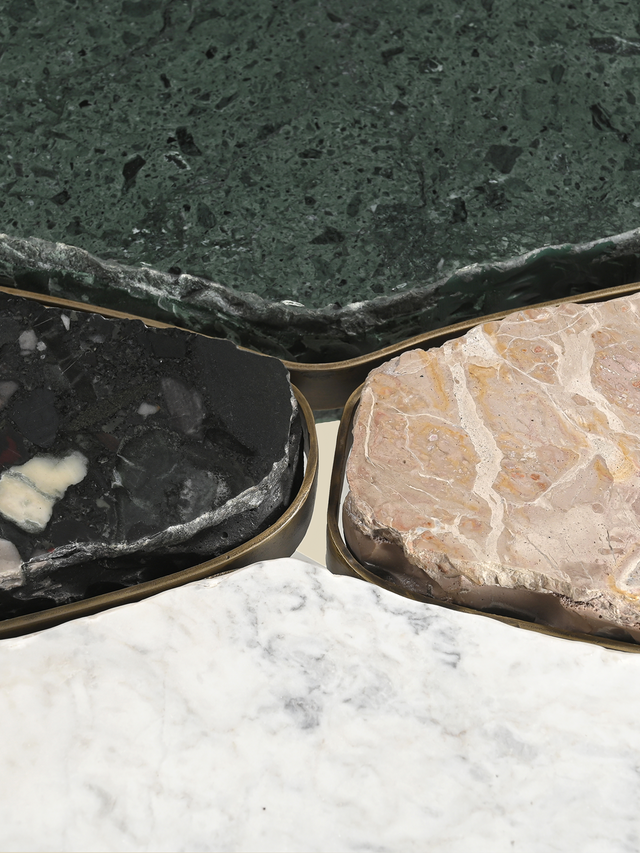 Ethan Terrazzo Coffee Table – Set of 4