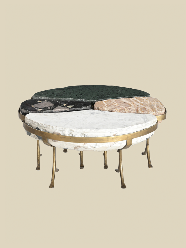 Ethan Terrazzo Coffee Table – Set of 4