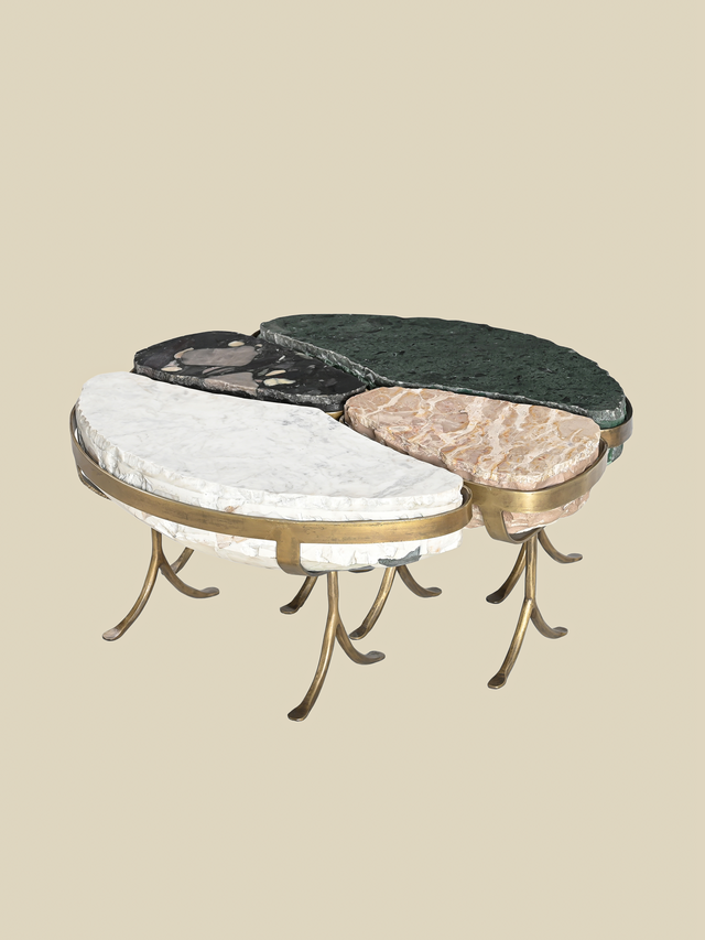 Ethan Terrazzo Coffee Table – Set of 4