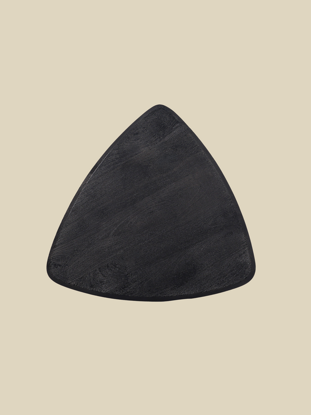 Cairo Wooden Nesting Coffee Tables - Black