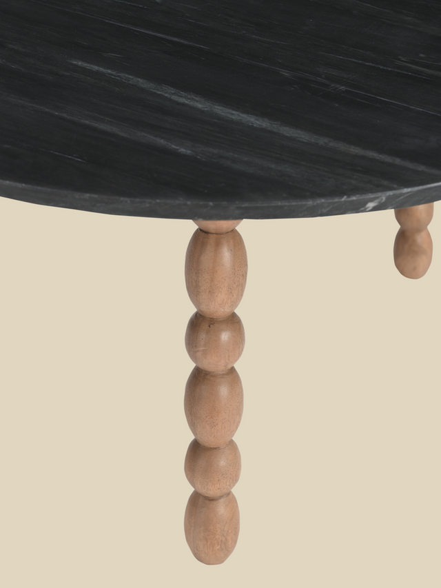 Elildh Mango Wood Sculptural Coffee Table