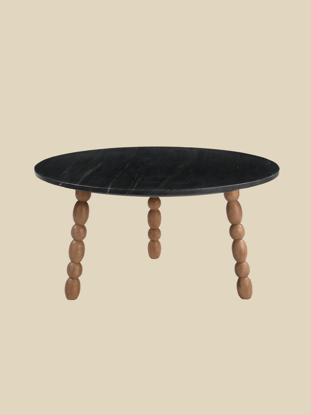 Elildh Mango Wood Sculptural Coffee Table