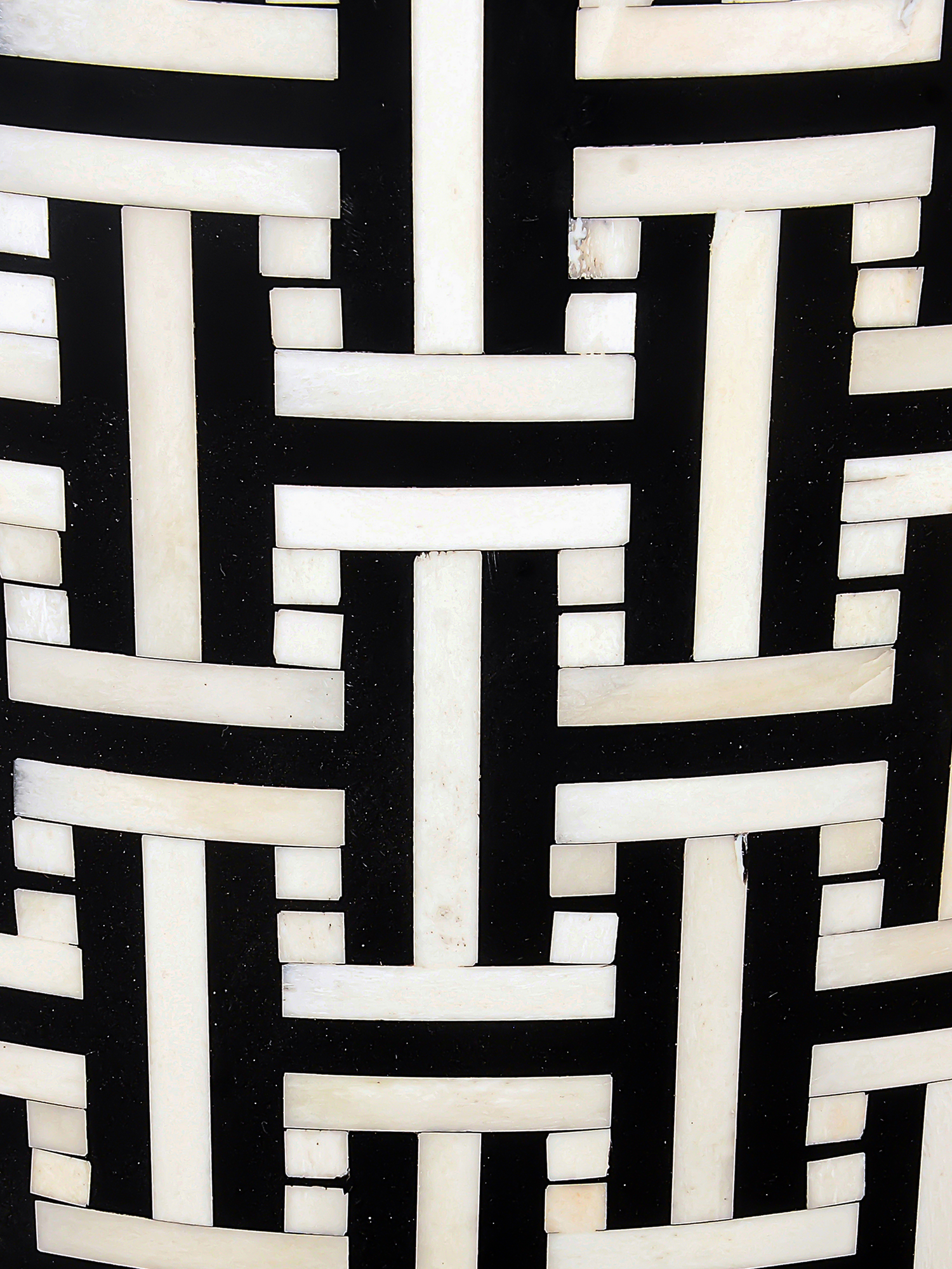 Evie Bone Inlay Side Table