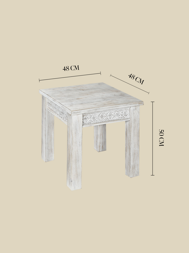 Cian Wooden Side Table