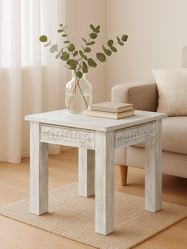 Cian Wooden Side Table