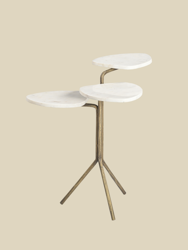 Gigi Marble Top Side Table
