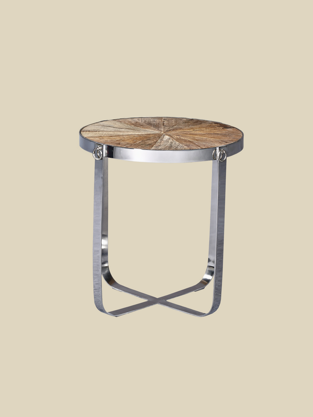Ezio Reclaimed Wood Side Table