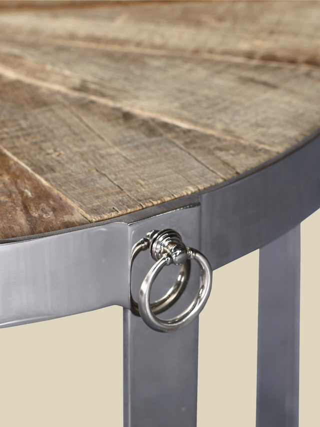 Ezio Reclaimed Wood Side Table