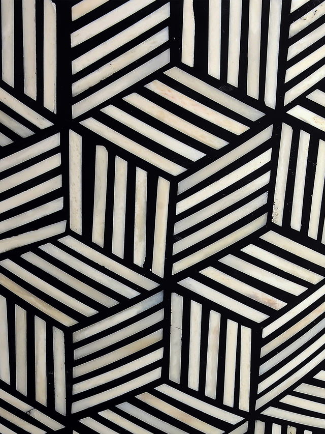 Raya Bone Inlay Side Table