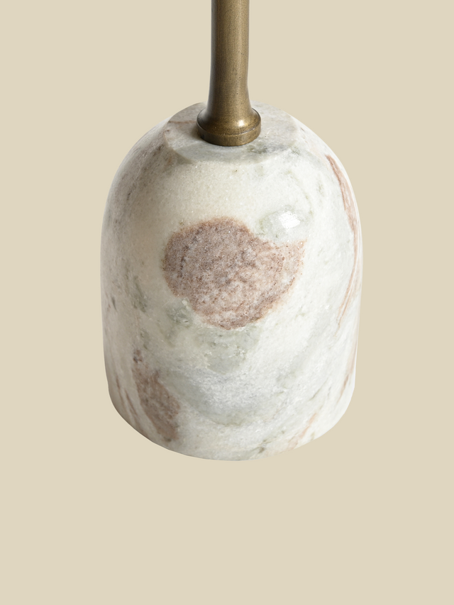 Edie Marble Base Side Tables - Set of 3