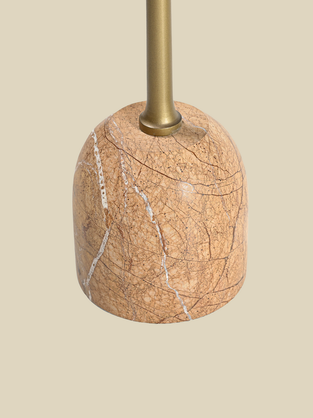 Edie Marble Base Side Tables - Set of 3