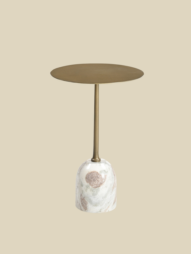 Edie Marble Base Side Tables - Set of 3
