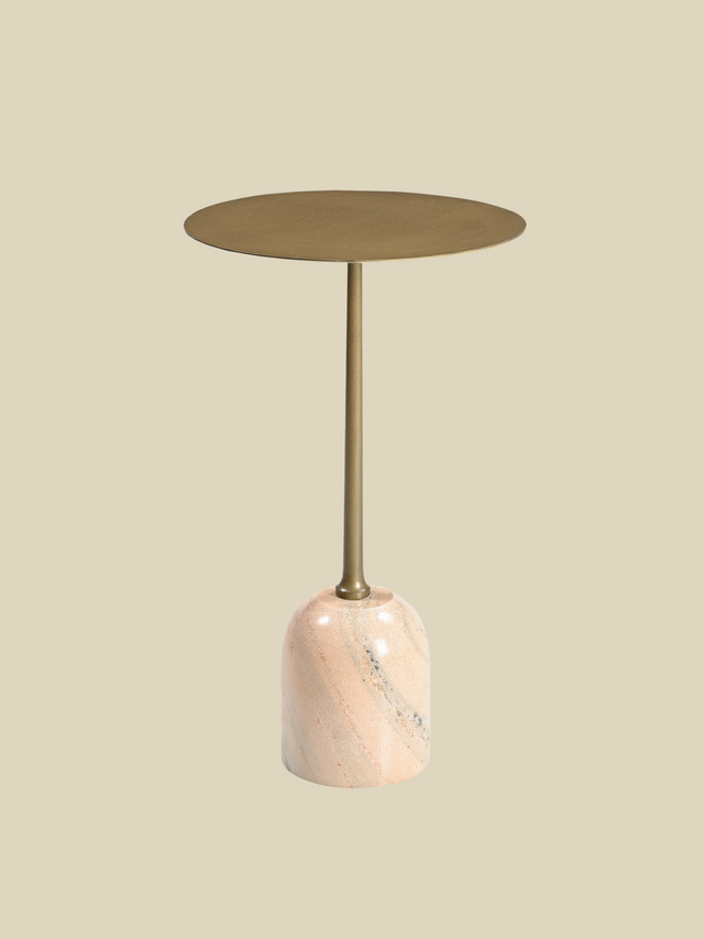 Edie Marble Base Side Tables - Set of 3
