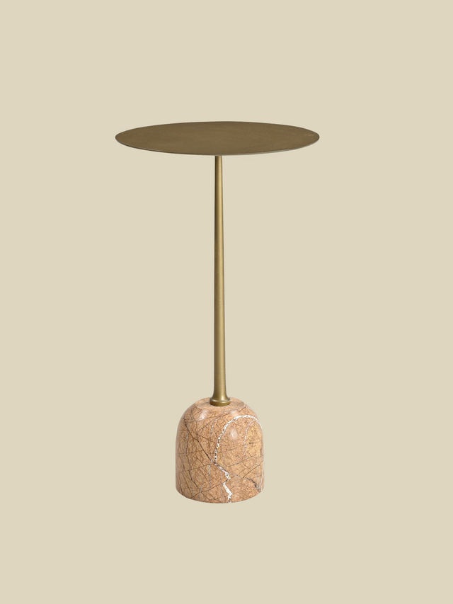 Edie Marble Base Side Tables - Set of 3