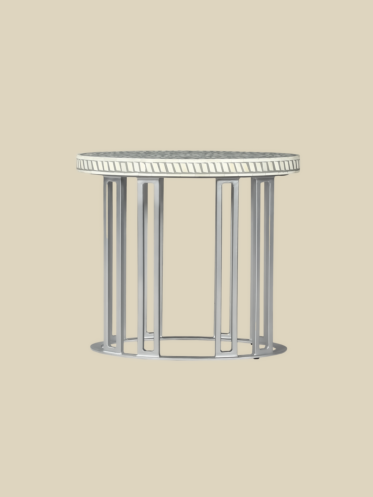 Karen Bone Inlay Side Table