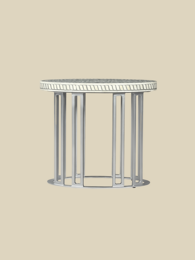 Karen Bone Inlay Side Table