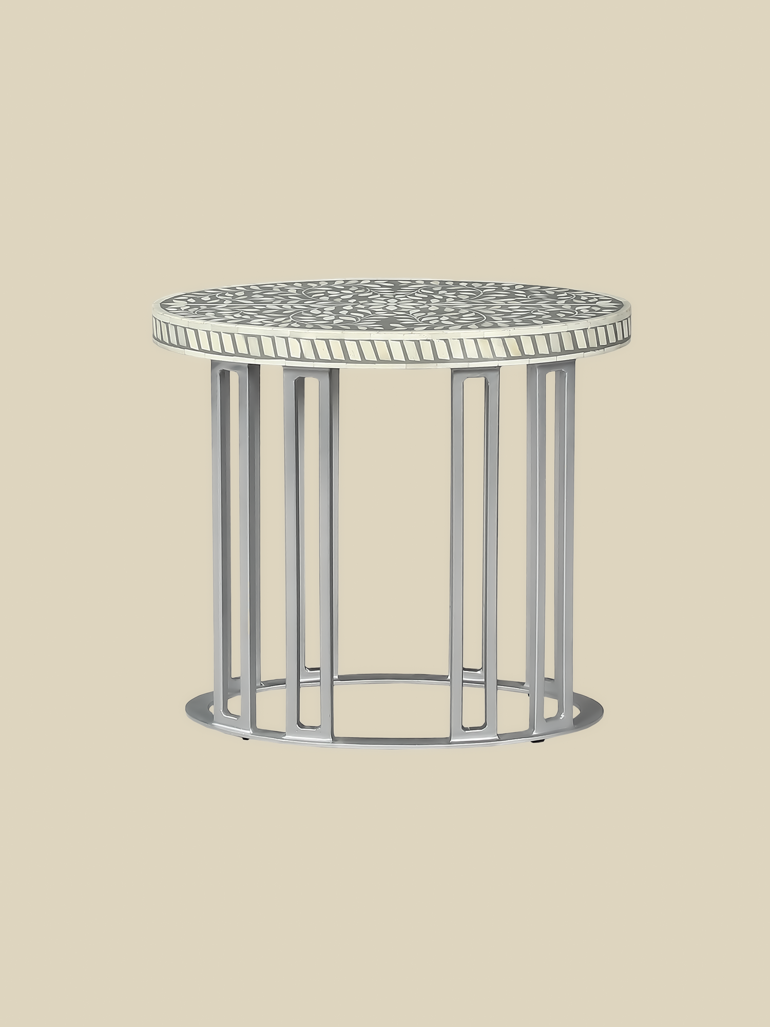 Karen Bone Inlay Side Table