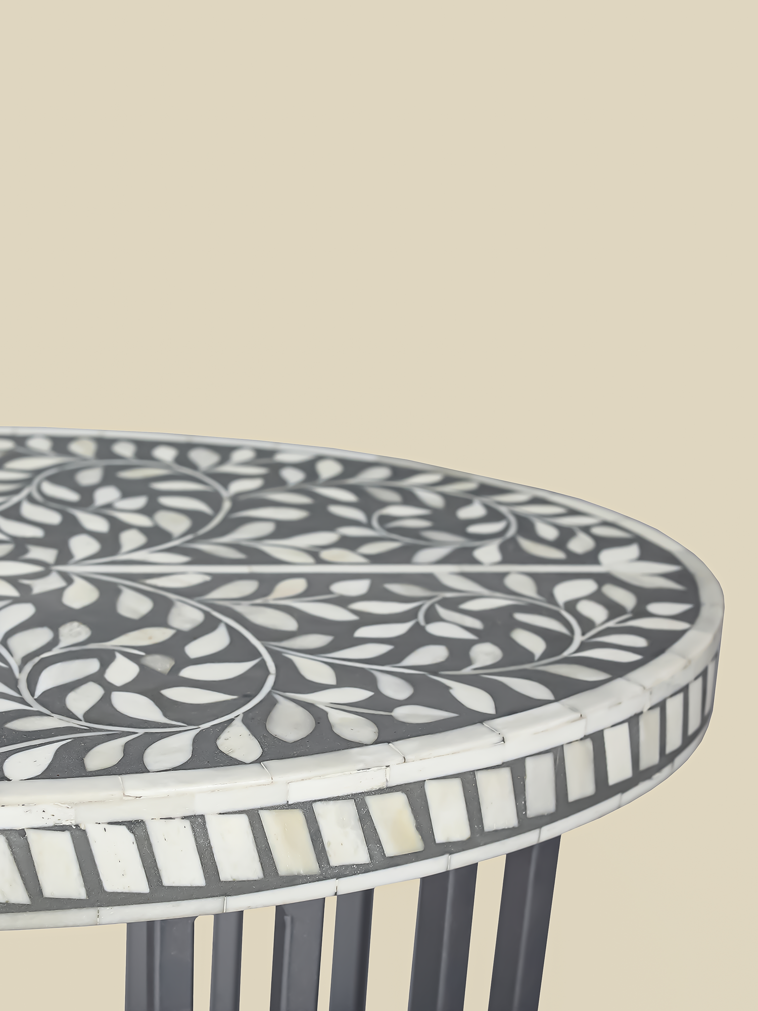 Karen Bone Inlay Side Table