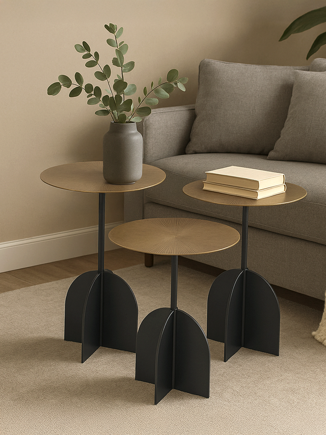 Orion Nesting Side Tables - Set of 3