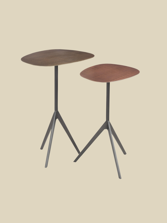 Ember Set of 2 Iron Side Tables