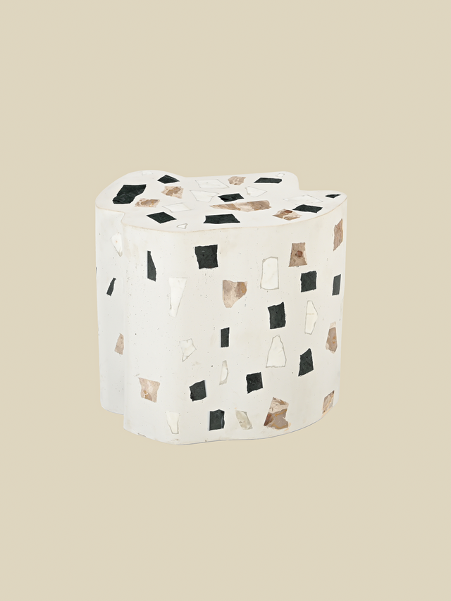 Levi Terrazzo Side Tables – Set of 2